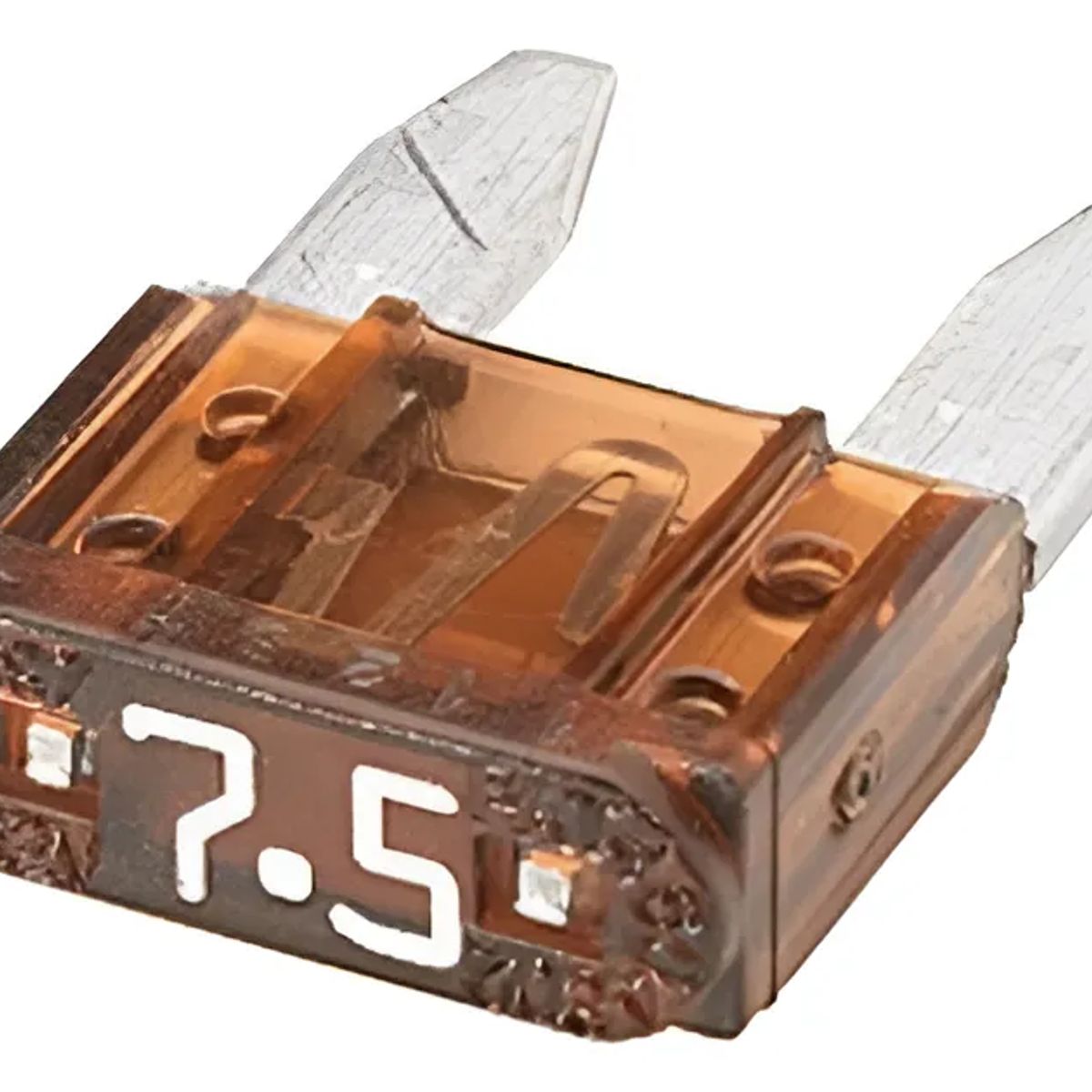 GENERICO - Porta Fusible Mini Seguridad Adaptador 24v + 1 fusible 7.5AMP