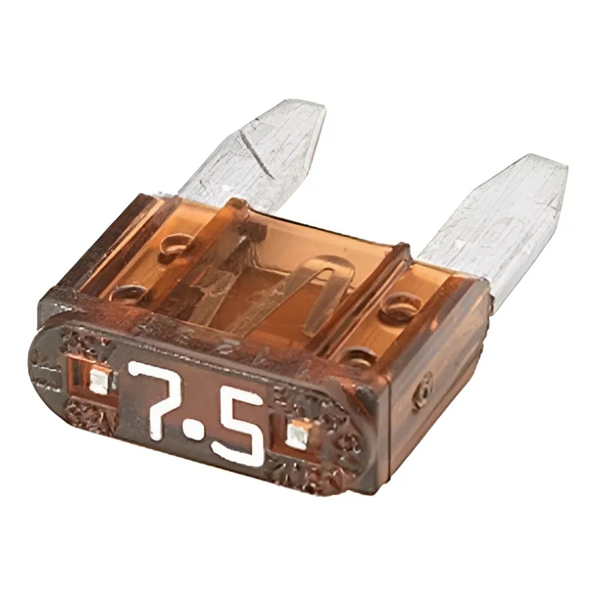 GENERICO - Porta Fusible Mini Seguridad Adaptador 24v + 1 fusible 7.5AMP