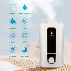 MUNDO MAGIA - Humidificador Ultrasonico Purificador Aire 4 Litros Coolmist