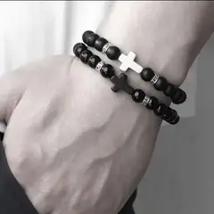 GENERICO - Dúo Cruz Aeterna Blanco & Negro