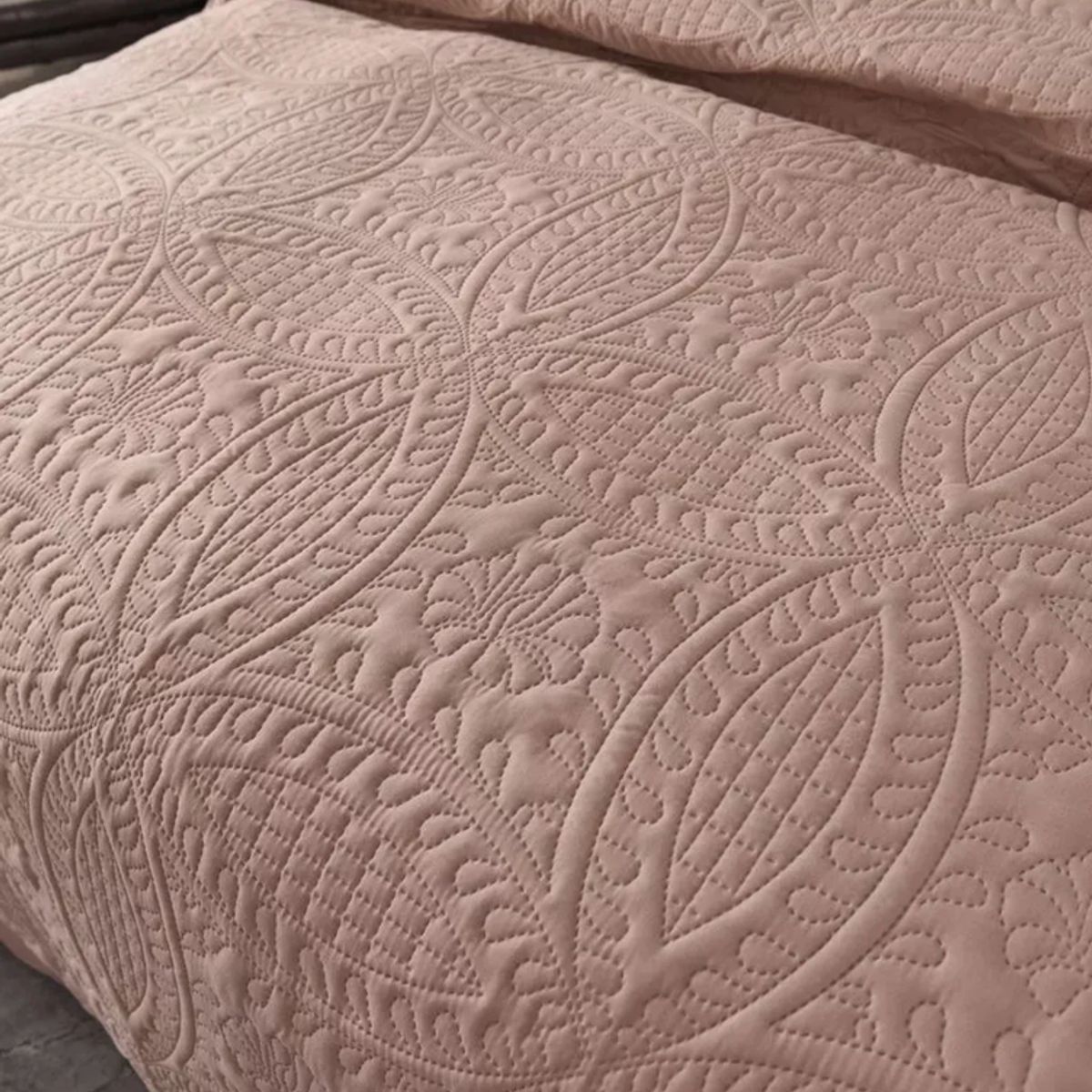OKAY - Cobertor De Verano King Unicolor Quilt + 2 Funda Almohada