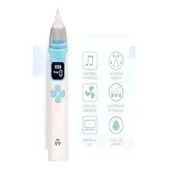 GENERICO - Aspirador Electrico Recargable Nasal para bebes Azul