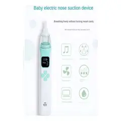 GENERICO - Aspirador Electrico Recargable Nasal para bebes Verde