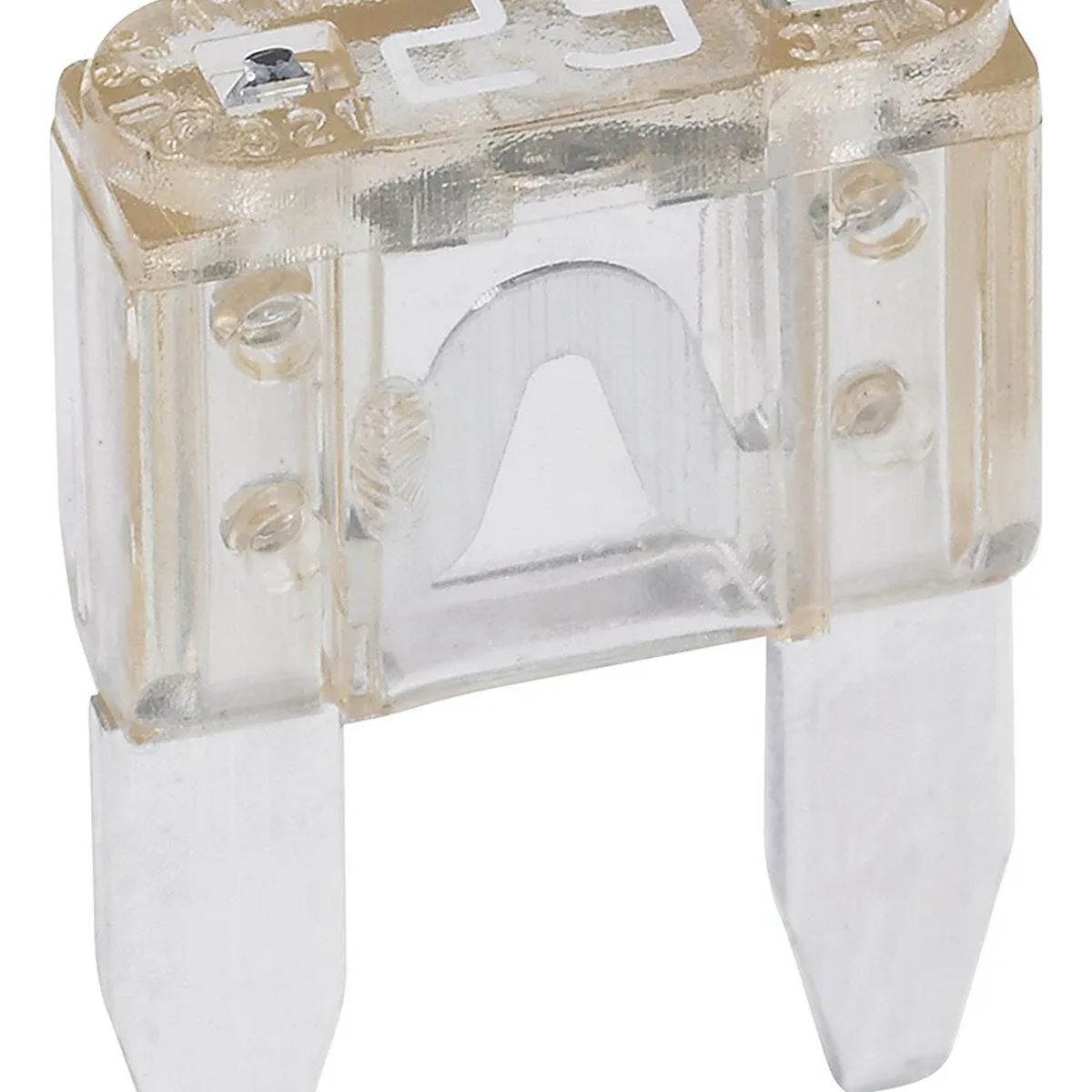 GENERICO - Porta Fusible Mini Seguridad Adaptador 24v + 1 fusible 25AMP