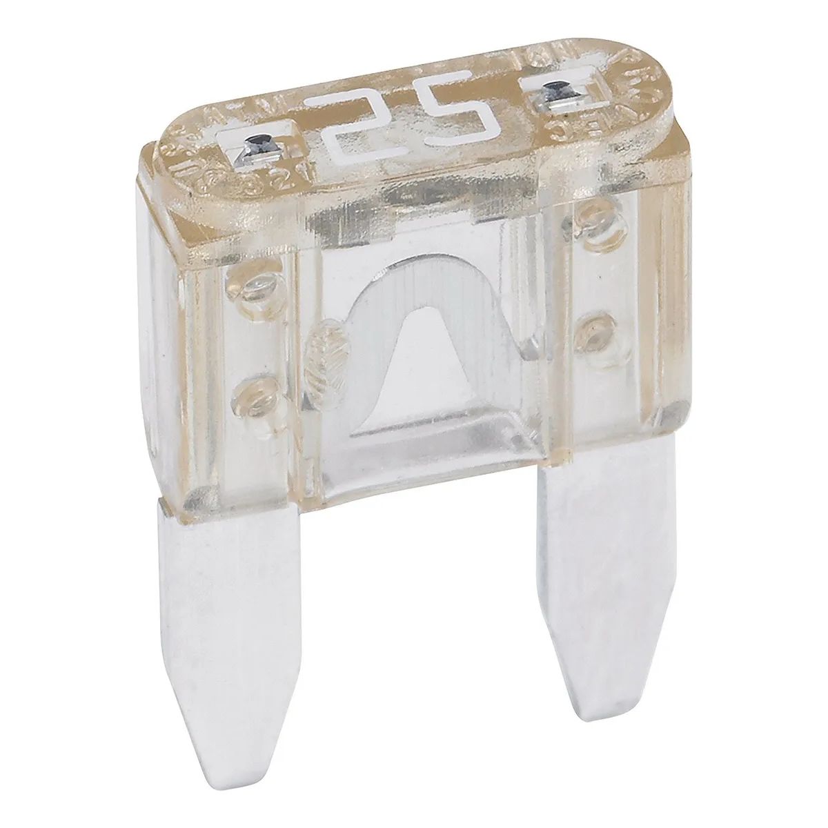 GENERICO - Porta Fusible Mini Seguridad Adaptador 24v + 1 fusible 25AMP