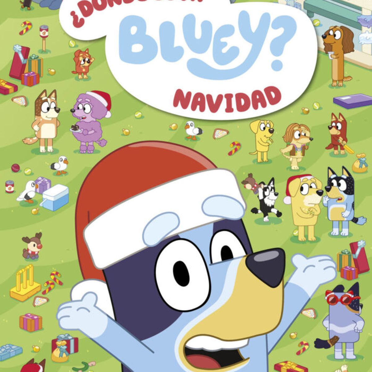 ANTARTICA LIBROS - Bluey ¿Dónde Esta Bluey Navidad