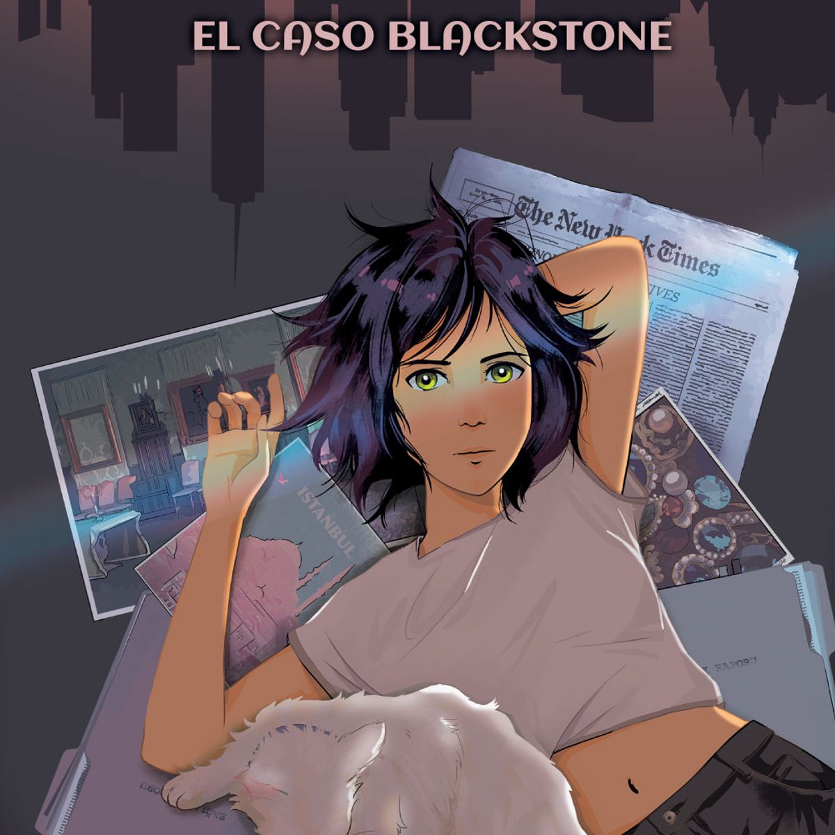 THE PINKFIRE - Libro Novela Pascualina: El Caso Blackstone