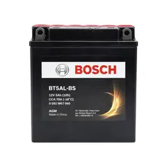 BOSCH - Batería de Moto 5 AH BT5AL-BS 70Cca Positivo Derecho