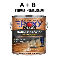GENERICO - BARNIZ EPOXICO A+B INCOLORO - ARTEFACIL MANUALIDADES- Kit Galón