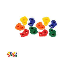 GENERICO - SET 30 UNIDADES PIEDRAS PARA MURO DE ESCALADAS