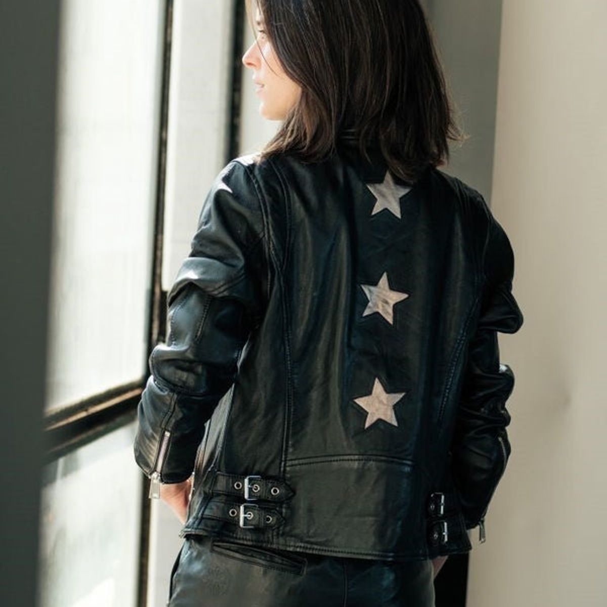 BOR - Chaqueta Biker Cuero 3 Marías