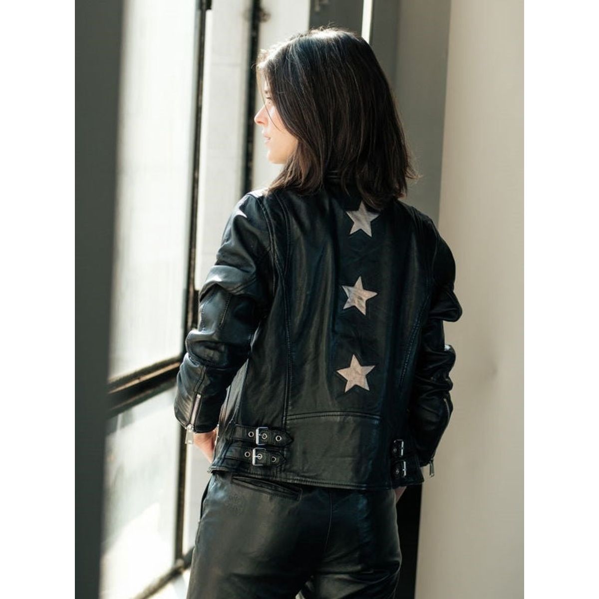 BOR - Chaqueta Biker Cuero 3 Marías