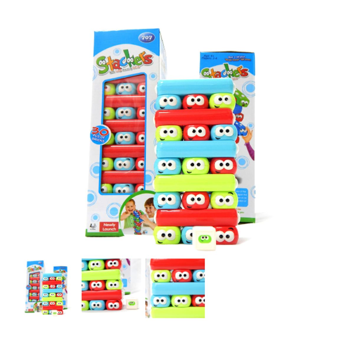 GENERICO - Juego apilable stackers 30 piezas