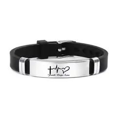 GENERICO - Pulse of Faith Pulsera Faith • Hope • Love