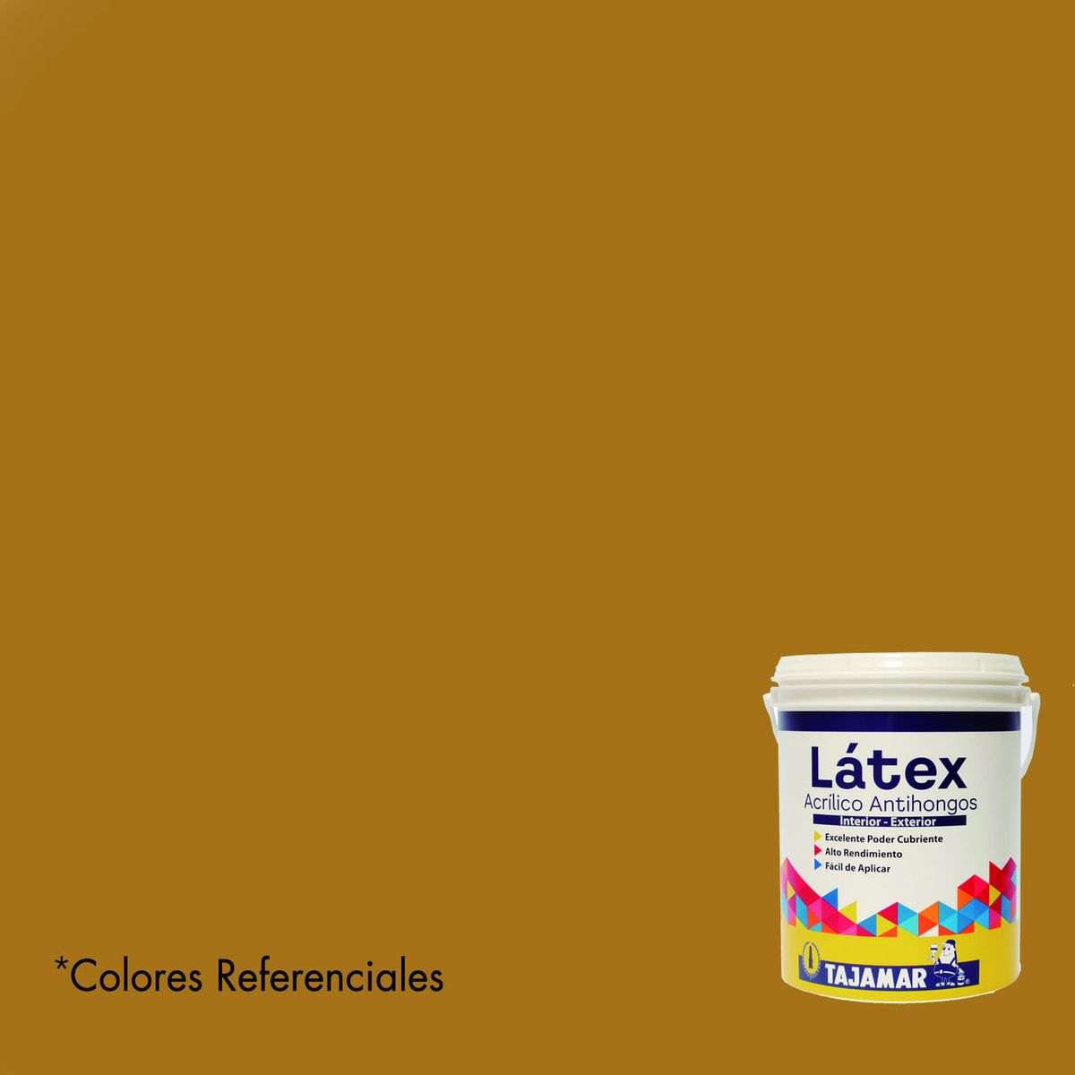 TAJAMAR - Látex Acrilico Ocre Tajamar Galón