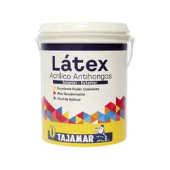 TAJAMAR - Látex Acrilico Rojo Colonial Galón