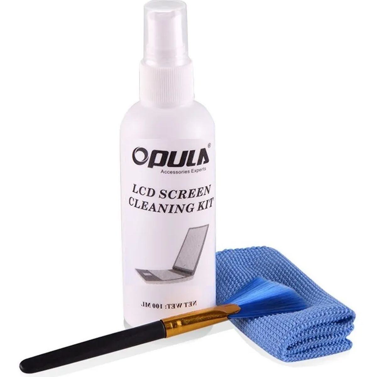 GENERICO - Kit Limpieza Pantallas Lcd Led Notebook Tablet + Microfibra