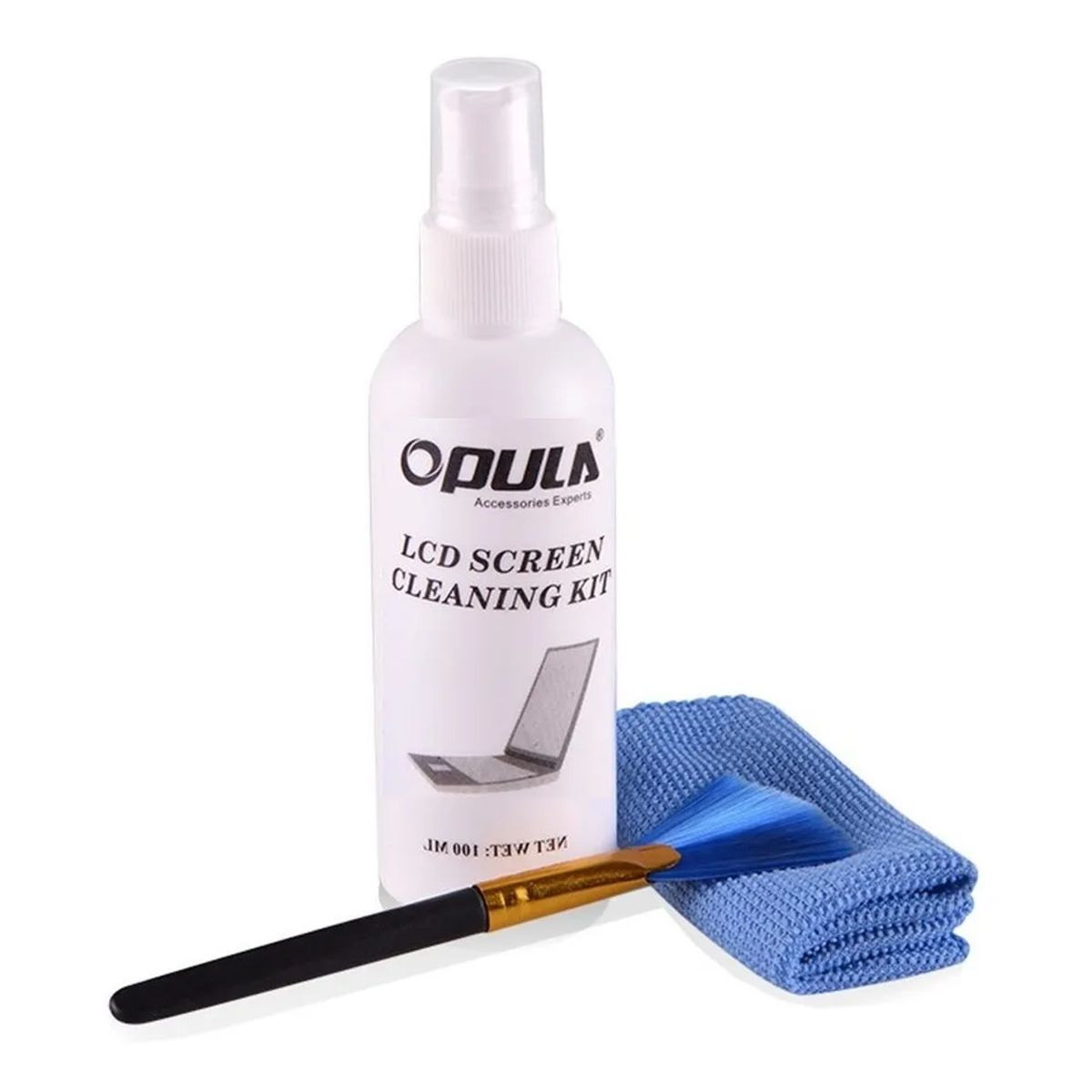 GENERICO - Kit Limpieza Pantallas Lcd Led Notebook Tablet + Microfibra