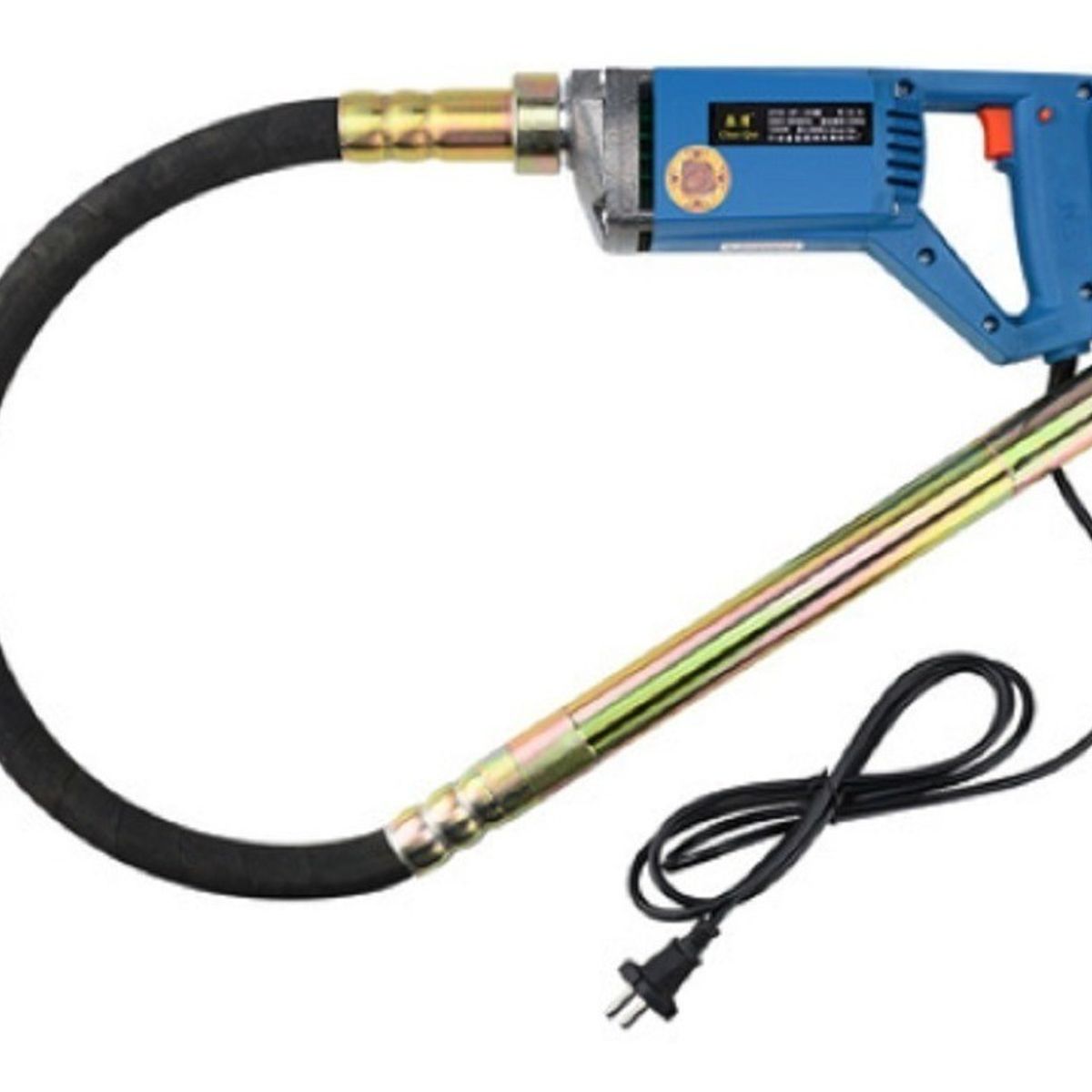 MUNDO MAGIA - Vibrador Hormigón 800w Sonda 15mts Profesional Sonda 15mts