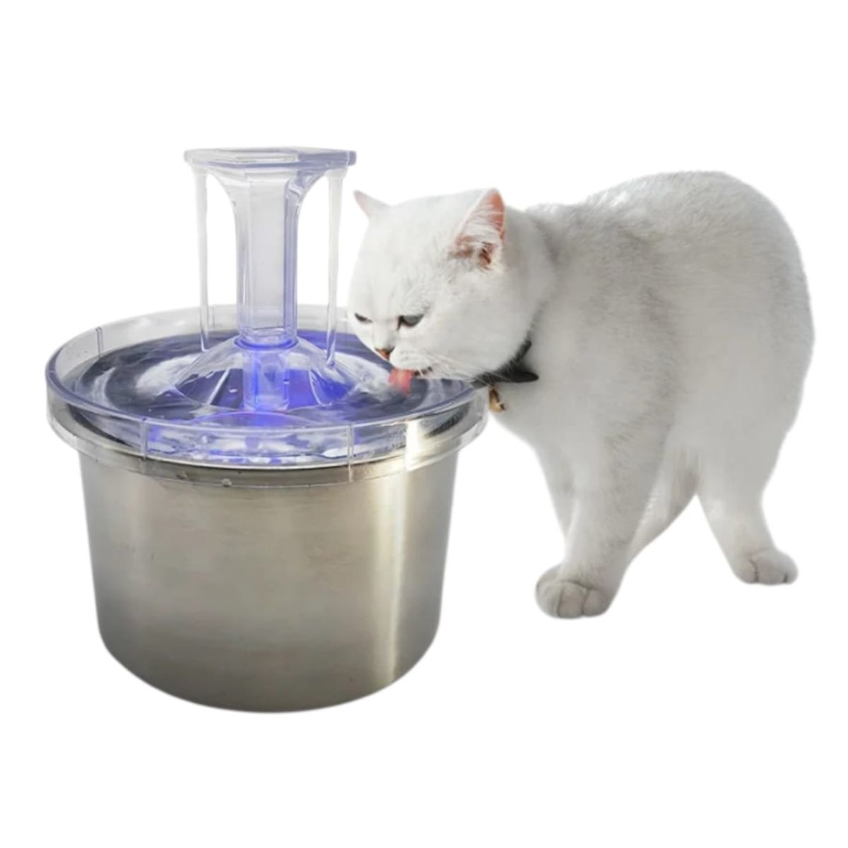 GENERICO - fuente de agua automática para gatos un dispensador de agua para mascotas