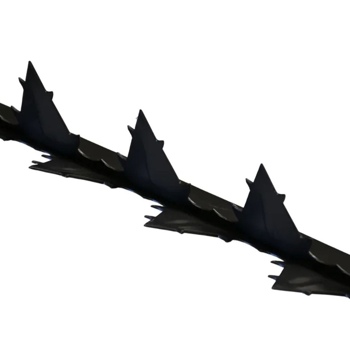 GENERICO - Puntas Reja Tiburón Doble 15mm 1m Pack X5 Seguridad