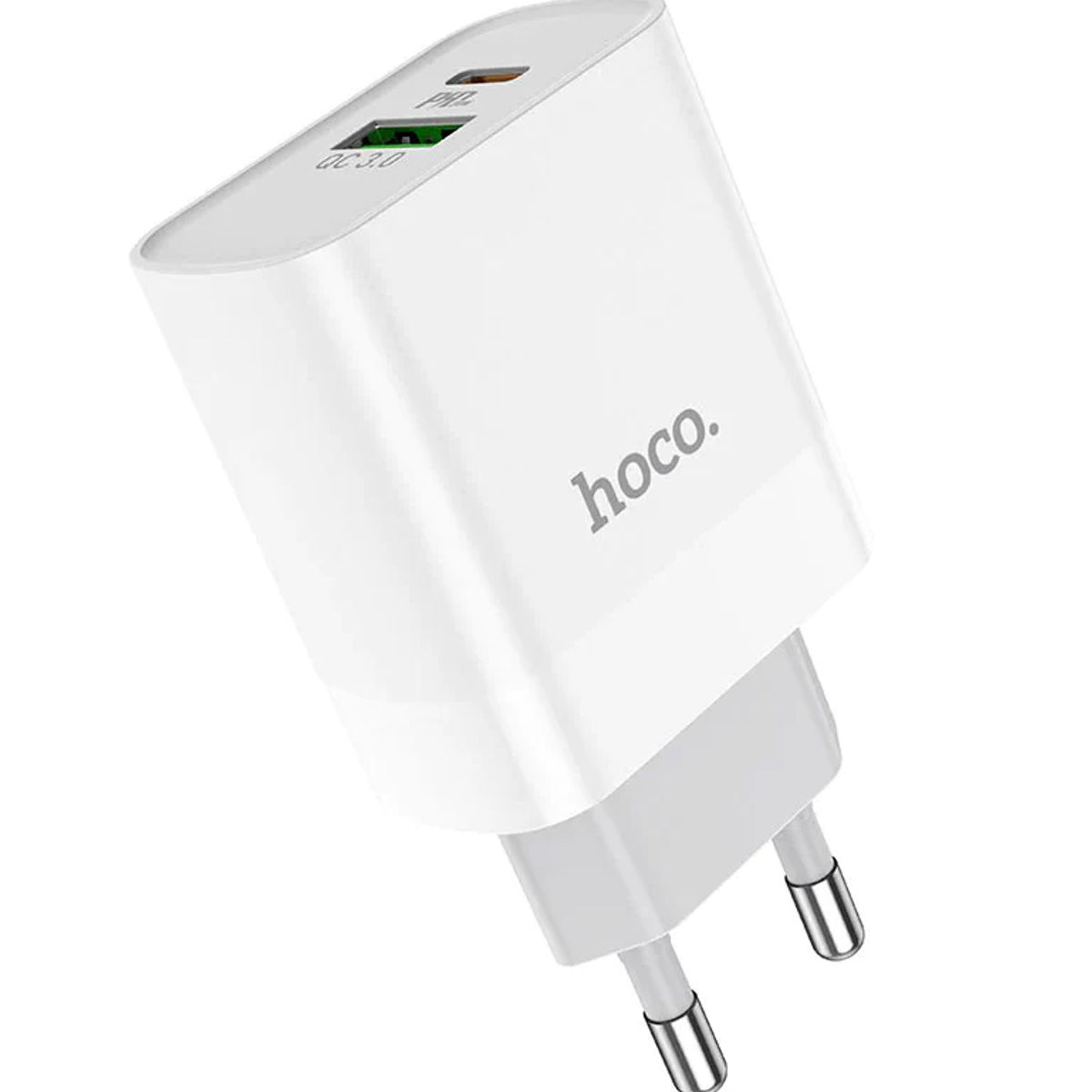HOCO - Cargador Carga Rapida 20w + Cable Tipo Lightning Hoco C80A