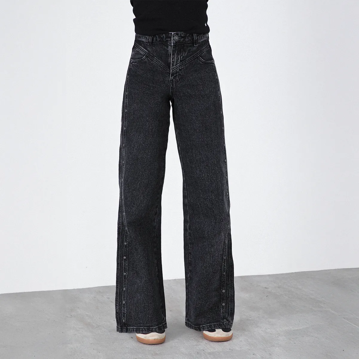 RAINDOOR - Pantalón Cortes Black