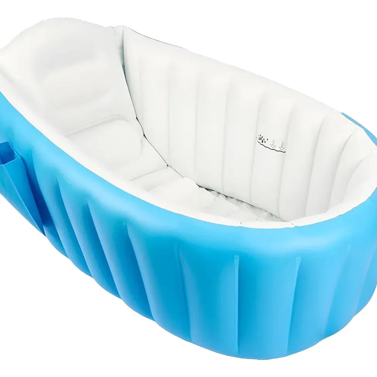GENERICO - Bañera Inflable Para Bebe Inflable Portatil Tina Antideslizante
