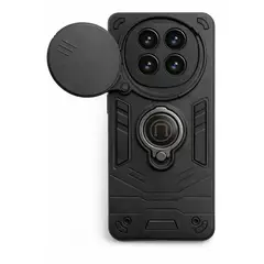 GENERICO - CARCASA PARA XIAOMI REDMI NOTE 15 5G ANILLO CUBRE CAMARA COLOR NEGRO