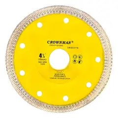 GENERICO - Disco Corte Diamantado 4.5 puLG Porcelanato Mármol Granito