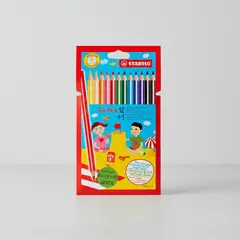 STABILO - Lapices De Colores Trio Thick Set 12 Colores Multicolor