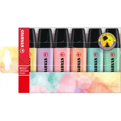 STABILO - Destacador Boss Pastel Set 6 Un