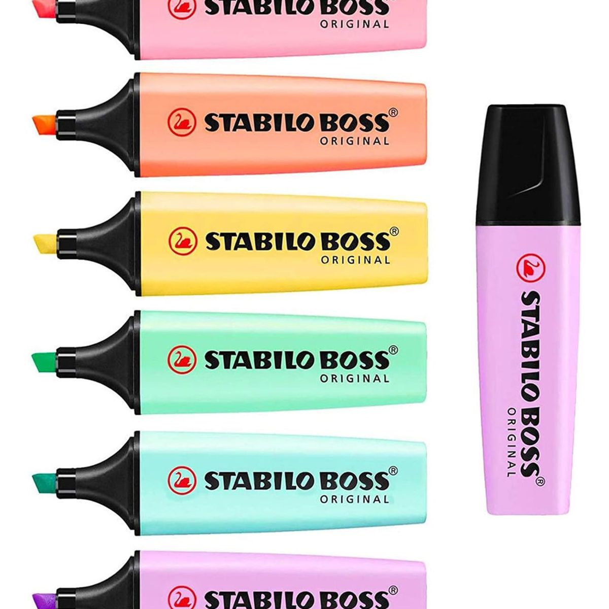 STABILO - Stabilo Destacador Boss Pastel Set 6 Un