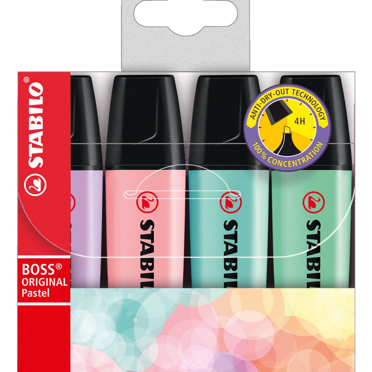 STABILO - Stabilo Destacadores Boss Pastel Set 4 Un