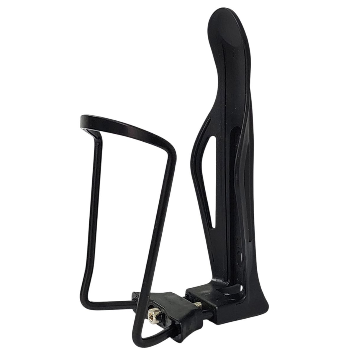 GENERICO - Soporte Porta Botella Ajustable para Bicicleta e18001 Negro