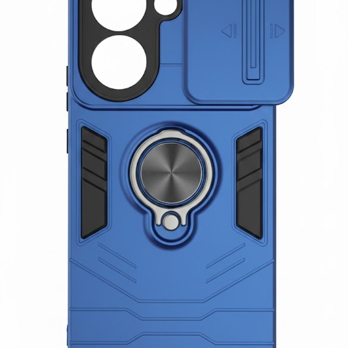 GENERICO - CARCASA PARA XIAOMI REDMI A5 ANILLO CUBRE CAMARA COLOR AZUL