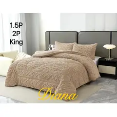 GENERICO - Cobertor Cubrecama de Invierno Plush con Chiporro 1,5 plazas Trenzado
