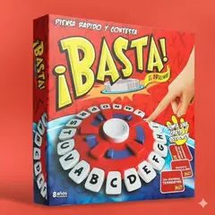 GENERICO - Basta Juego De Mesa Familiar Interactivo Piensa Rápido