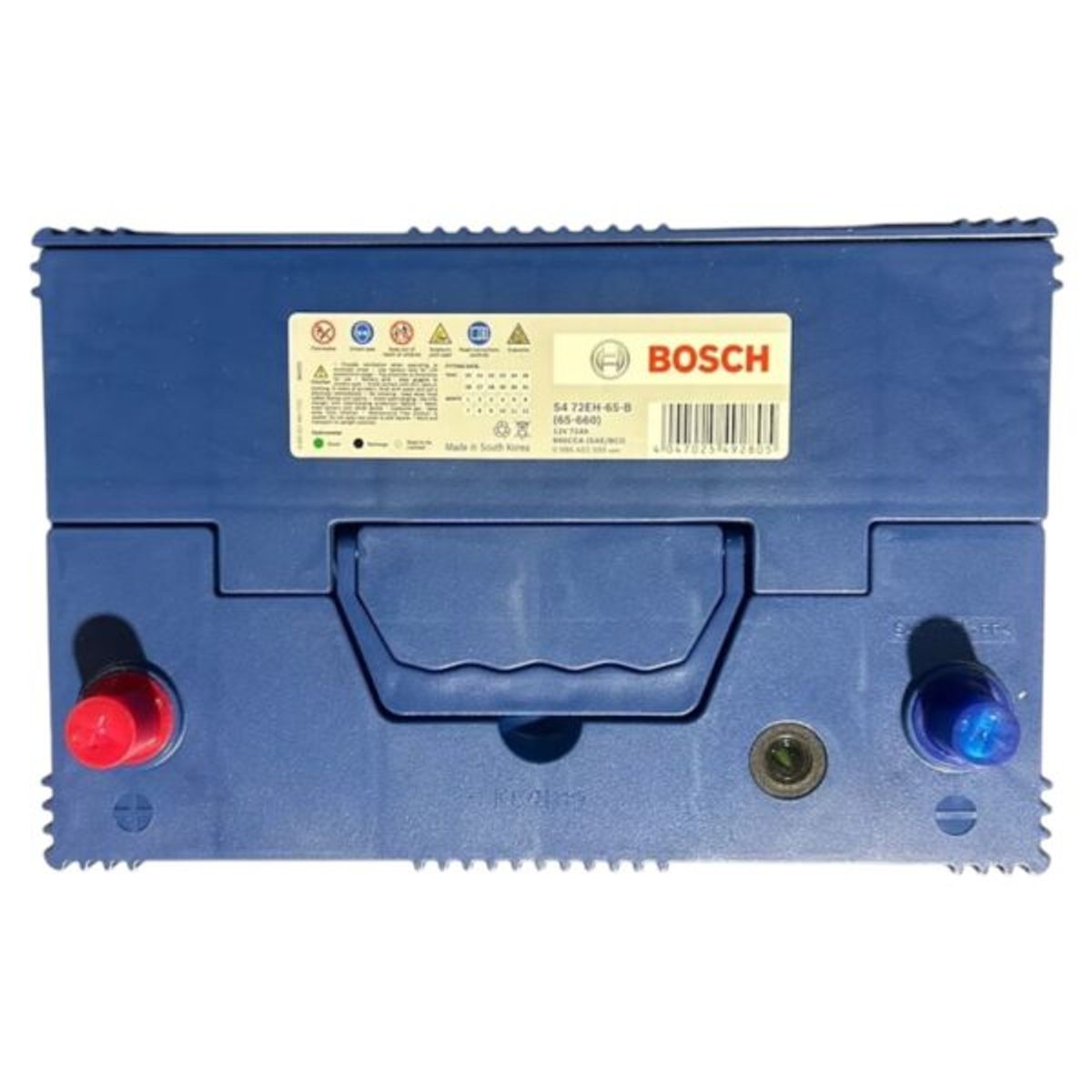 BOSCH - Batería 72 Ah Positivo Izquierdo 660 CCA Grupo 65 70EH-65-B