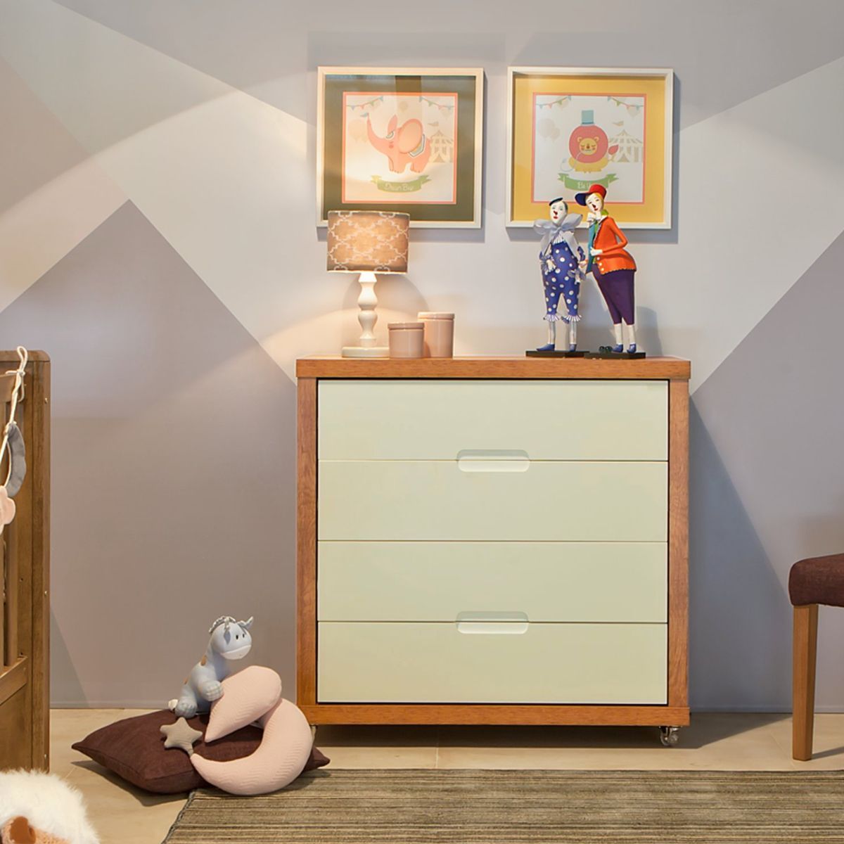 KIDSCOOL - Cómoda Tutto Beige Caramelo