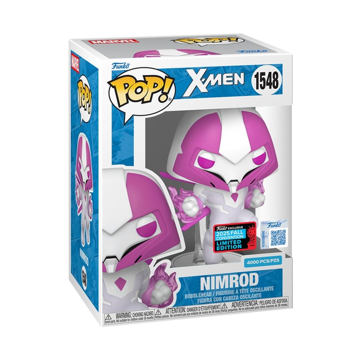 FUNKO - Funko Pop Marvel X-Men – Nimrod 1548 + Protector UV
