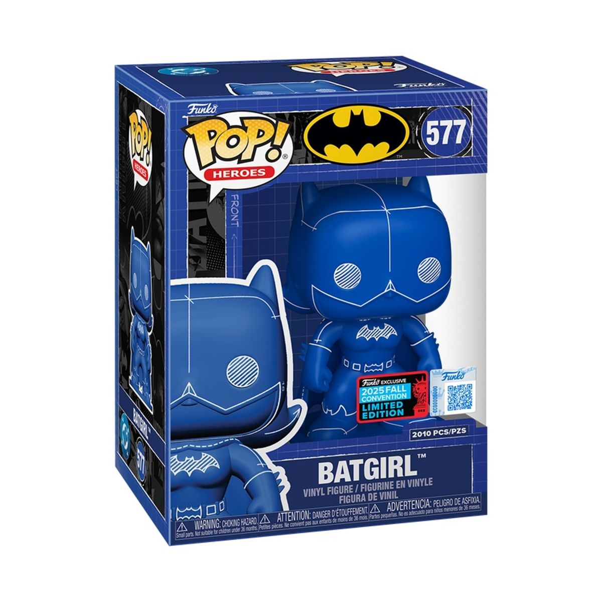 FUNKO - Funko Pop DC Batman – Batgirl Blueprint Deco 577 + Protector UV