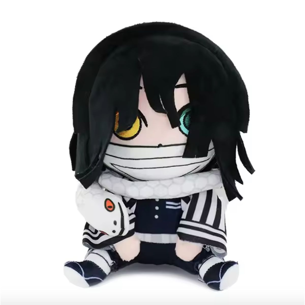 GENERICO - Peluche de Iguro Obanai de demons slayer 26 cm