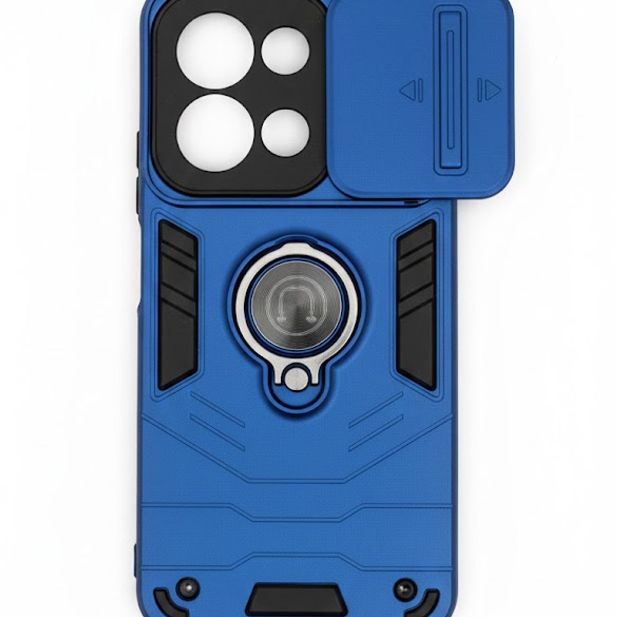 GENERICO - CARCASA PARA XIAOMI REDMI 15C 4G ANILLO CUBRE CAMARA COLOR AUL