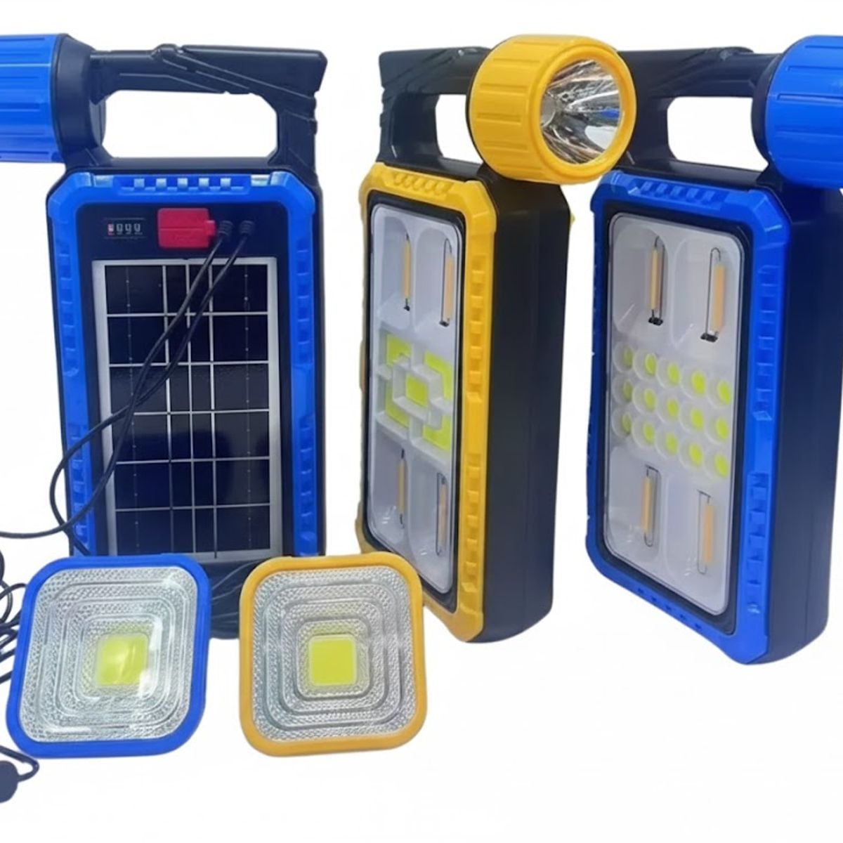 GENERICO - Lampara Linterna De Camping Led Solar Usb Recargable Lateral