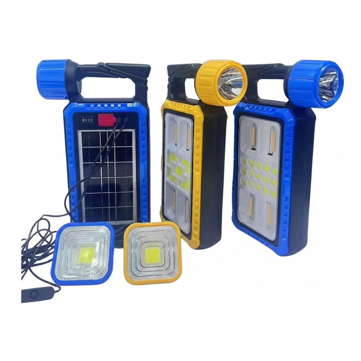 GENERICO - Lampara Linterna De Camping Led Solar Usb Recargable Lateral