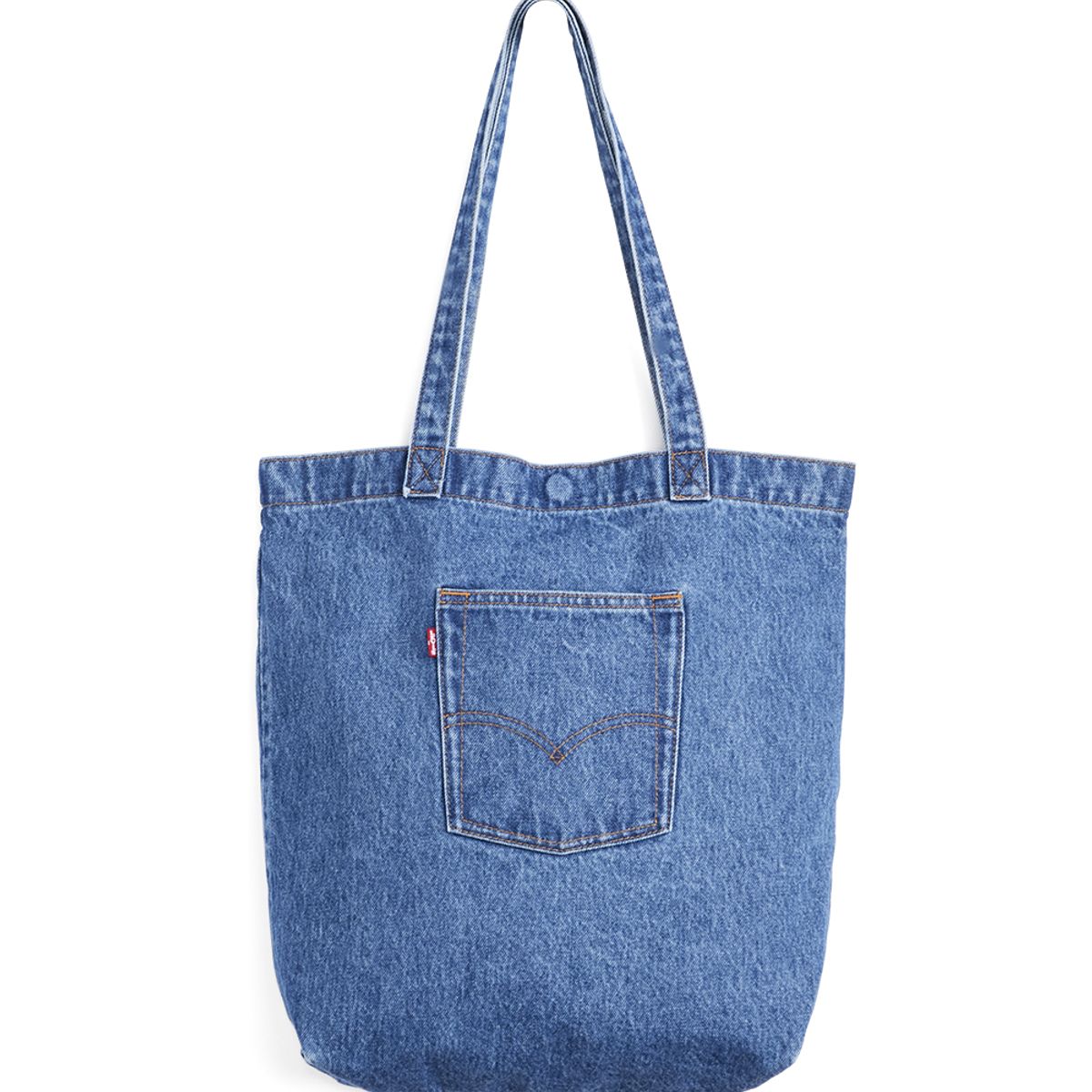 LEVIS - Bolso Mujer Back Pocket Tote Elevation Azul Levis