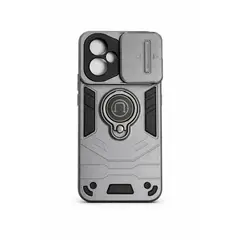 GENERICO - CARCASA PARA HONOR 400 ANILLO CUBRE CAMARA COLOR GRIS