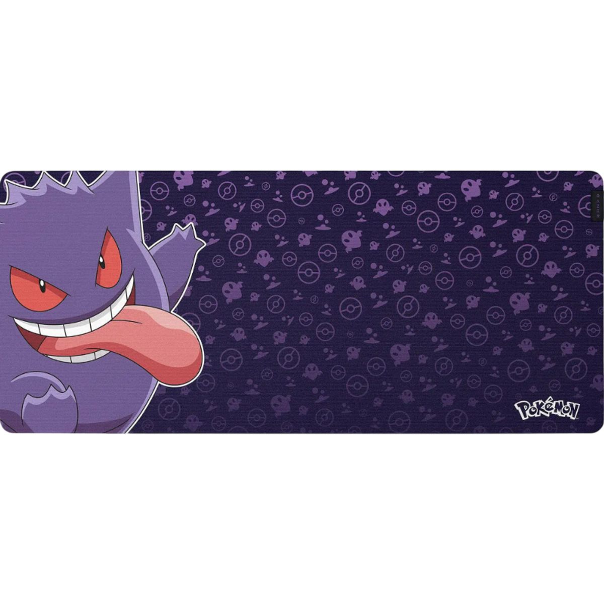 RAZER - Razer Gigantus V2 XXL Pokémon Gengar Edition, Mouse Pad Gamer Soft 940x410mm, Alfombrilla Gaming Extra Grande, Superficie Tela Precisión, Base Antideslizante