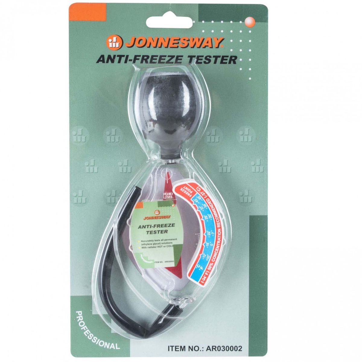JONNESWAY - TESTER MEDIDOR ESTADO ANTICONGELANTE AR030002